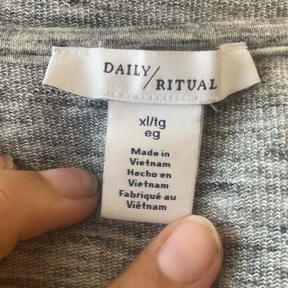 Anthropologie Daily Ritual Zip Up Women’s Jacket - Picture 6 of 7